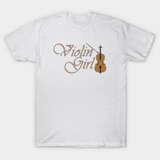 Violin Girl T-Shirt